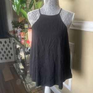 Anthropologie Cloth And Stone Black Button top